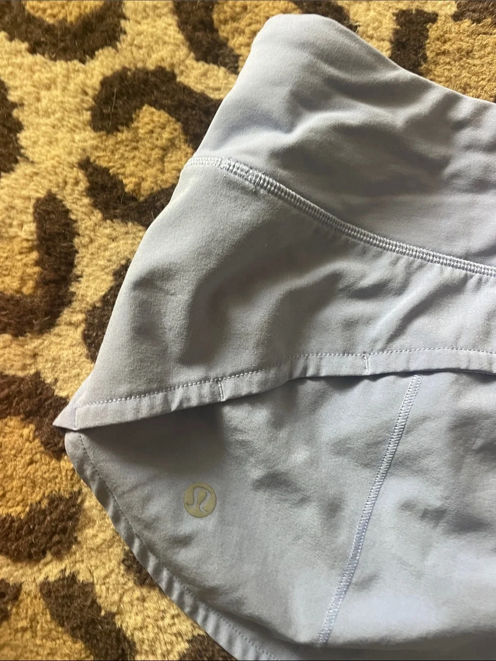 Like New, Lululemon hotly desired light periwinkle blue Women's Active Shorts